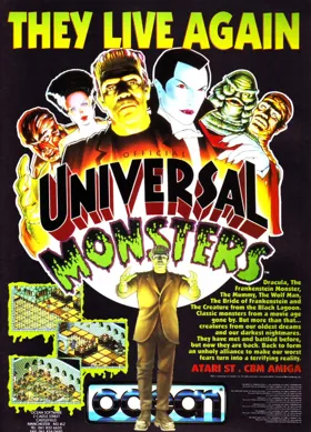 Universal Monsters & Superhero box cover front